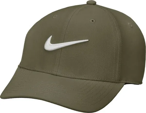 Nike Golf Mens Dri-Fit Club Structured Swoosh Golf Hat Adjustable COLOR: Navy