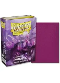 Dragon Shield Sleeves: Matte Dual - Japanese Size - Wraith (60)