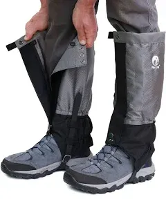 Pike Trail Waterproof Adjustable Leg Gaiters: for Hiking in Mud, Sand, and Snow - Hunting, Mountain Climbing, or Snowshoeing