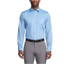 Van Heusen Men's Regular Fit Flex Collar Stretch Dress Shirt