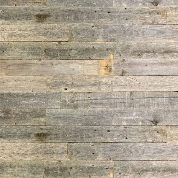 BarnwoodUSA Real Reclaimed Wood Wall Planks for Nail Up Application | Rustic Farmhouse Board Panels DIY Solution Shiplap Style Accent Natural Weathered Gray 8 Square Feet