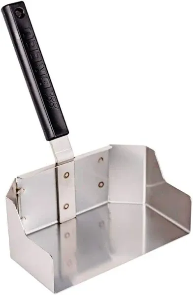 Removing Ash Shovel Stainless Steel Weather Resistant Ergonomic Handle with Hole