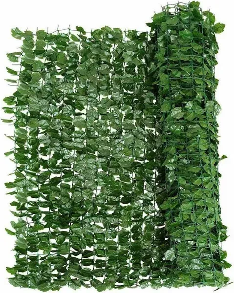 Costway Faux Ivy Leaf Decorative Privacy Fence Screen Artificial