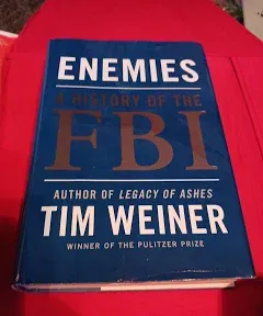 Enemies: A History of the FBI by Tim Weiner (English) Paperback Book