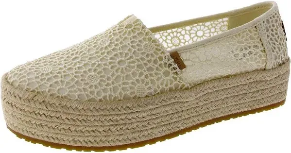 Toms Women's Valencia Platform Espadrille Sneakers Loafer Flat