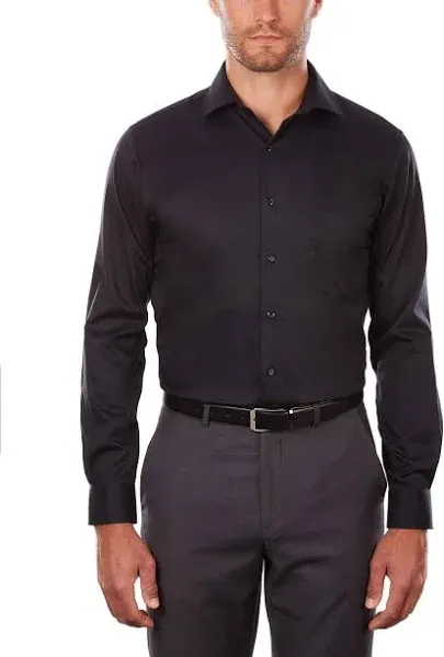 Van Heusen Men's Regular Fit Flex Collar Stretch Dress Shirt