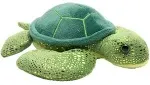 Wild Republic 18cm Hug'ems Sea Turtle Plush Toy (Green)