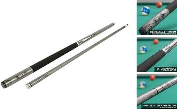 EastPoint Sports 2-Piece Titanium Billiard Cue