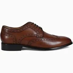 Men&#039;s Florsheim, Conetta Wingtip Oxford 12198-001 Black Leather