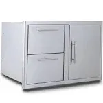 Blaze 32&quot; Access Door and Double Drawer Combo