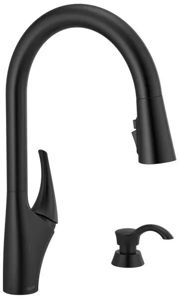 Delta 19998Z-BLSD-DS<wbr/>T Kitchen Faucet - Matte Black