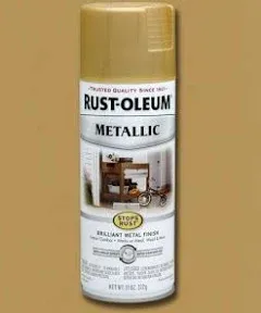 Rust-Oleum Stops Rust 6-Pack Satin Gold Rush Spray Paint (NET WT. 11-oz) Lowes.com