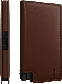  Vachetta Parliament Leather Wallet for Men | LWG-Certified Bergamo Brown