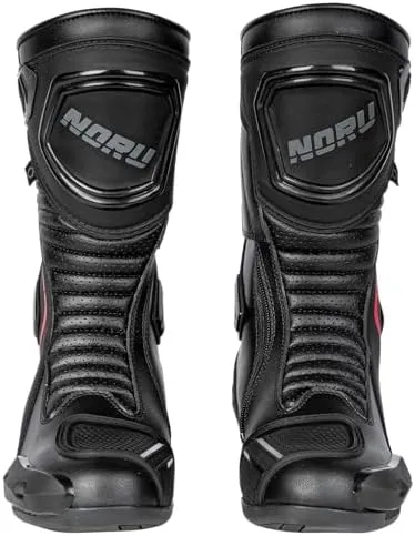 Noru Hakone Boots-Black/Red-12