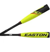 New 2023 Easton ADV 360 -10 USA Baseball Bat 2 5/8&#034; Yellow/Navy/Re<wbr/>d