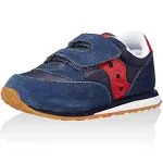 Saucony Jazz Hook & Loop Sneaker Navy/Red