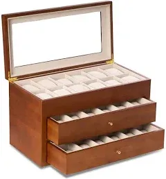 Bey Berk Cherry Wood 36 Watch Box