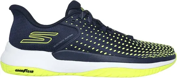 Skechers Slip-ins - Viper Court Pro Elite Men's Pickleball Sneaker - Navy/Yellow 246100/NVYN 11