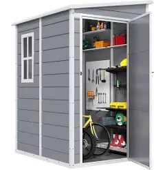 Dwvo 6.2x3.4 ft Resin Storage Shed