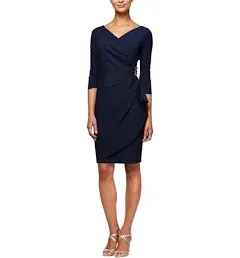 Alex Evenings Women's Dress Sheath