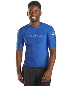 O'Neill Men's Basic Skins UPF 50+ Short Sleeve Rash Guard