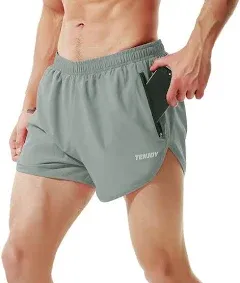 Men&#039;s Running Shorts Gym Athletic Workout Shorts for Men 3 inch Sports Shorts...