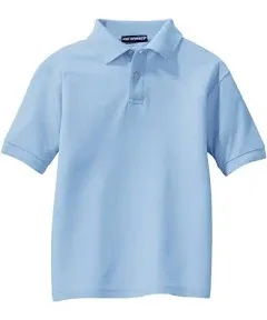 Port Authority Youth Silk Touch Polo