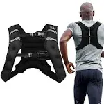 Aduro Sport Weighted Vest Workout Equipment, 4Lbs/6Lbs/12Lbs/20Lbs/25Lbs/30Lbs Body Weight Vest for Men, Women, Kids