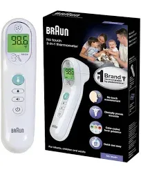 Braun No Touch 3-in-1 Thermometer