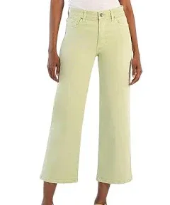 KUT from the Kloth Women's High Waist Ankle Wide Leg Jeans