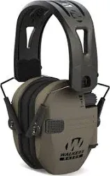 Walker&#039;s Razor Tacti-Grip Earmuffs- Flat Dark Earth, High Performance Silicone