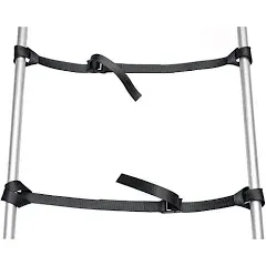 Car Roof Rack Loop Tie Down Straps,Short Cam Buckle Straps for Kayak, Surfboa...