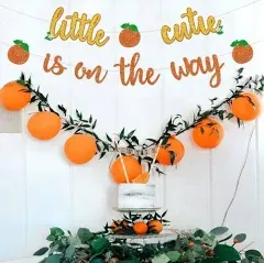 Little Cutie Baby Shower Banner