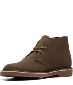 COLLECTION BY CLARKS Mens Brown Bushacre 3 Platform Leather Chukka Boots 11.5 M