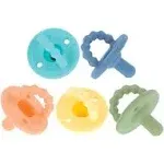 Nuby Softees Teether and Pacifier - Neutral - 5pk