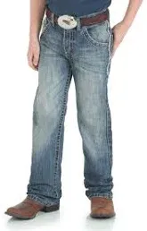 Wrangler Boys 20X Vintage Bootcut Slim Fit Jeans