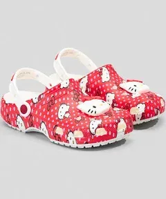 Crocs Toddler Hello Kitty Red Classic Clog