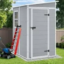 DWVO 5x3ft Resin Outdoor Storage Shed