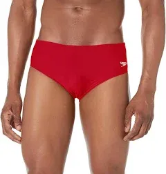 Speedo: Men's Solid Brief New Black / 34