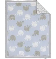 NoJo Dreamer Elephant 8-Piece Crib Bedding Set