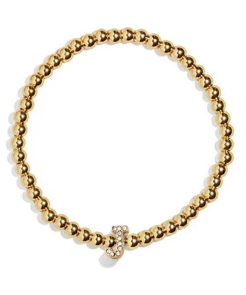 BaubleBar Pisa Pavé Initial Bracelet