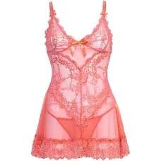 Oh La La Cheri Valentine Lacey Babydoll Women's