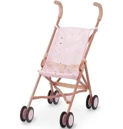 Lullababy Doll Stroller Fold-Up Accessory Gold Star Print