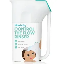 Frida Baby Control the Flow Polypropylene ABS Rinser,Bath Time Rinse Cup with Ea