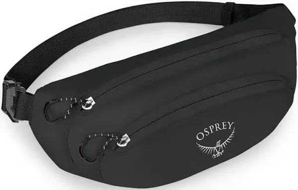 Osprey Ultralight Collapsible Stuff Waist Pack, Better Comfort, Black