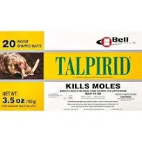 Talprid Mole Bait 1 Pack (20 worms)