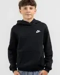 Nike Boy's NSW Club Fleece LBR Hoodie (Little Kids/Big Kids)