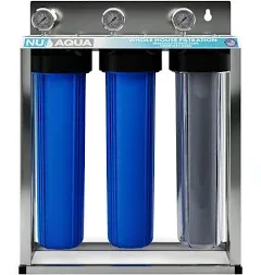 Nu Aqua 3 Stage Whole House Water Filtration System