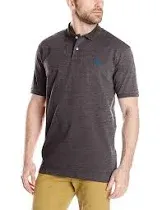 U.s. Polo Assn Men's. Solid Interlock Polo Shirt Bkwh