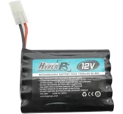 HyperPS 12V 1800mAh Ni-MH 10 Cell Rechargeable Replacement Battery Pack